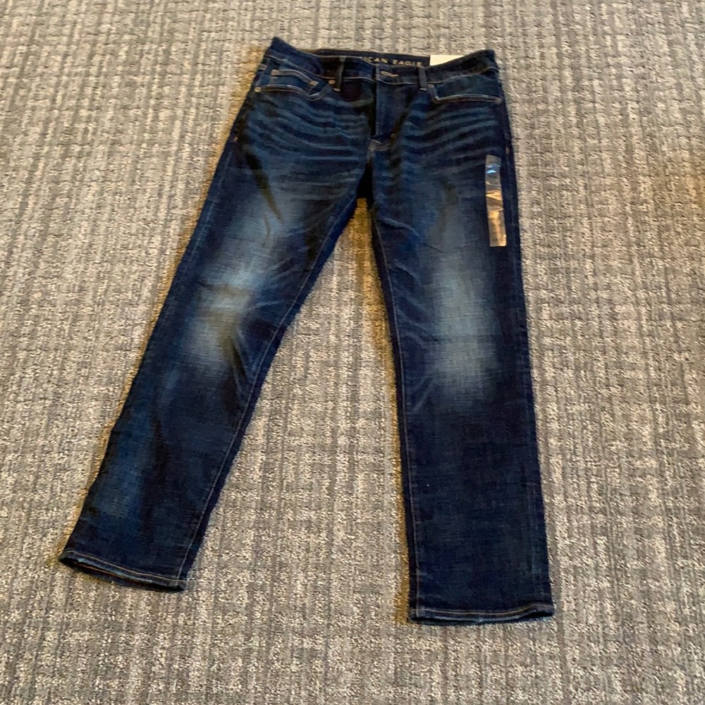 blue american eagle jeans size 34/30 never worn